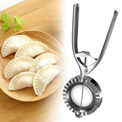 Kitchen Dumpling Mold Stainless Steel Pressing Home Baking Manual Kitchen Gadgets