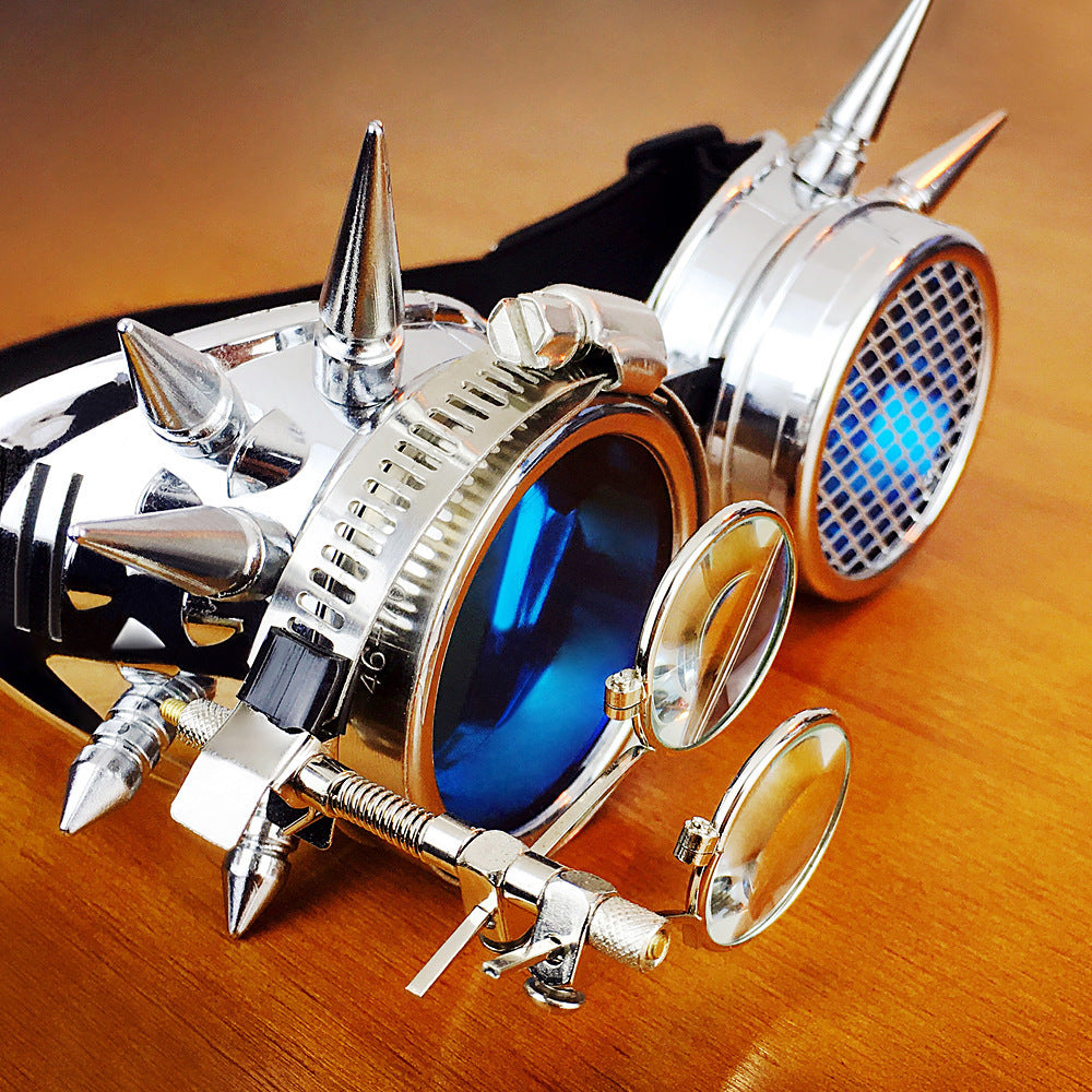 Steampunk Cosplay Goggles – Halloween Party & Outdoor Athletic Glasses