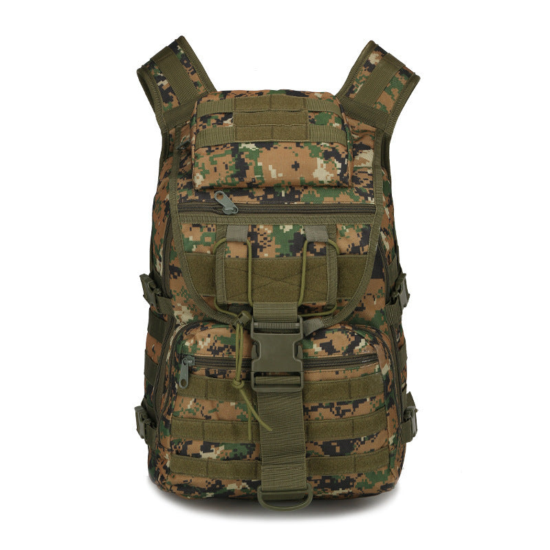 40L Tactical Hiking Backpack – Camouflage Military Rucksack for Outdoor Adventures