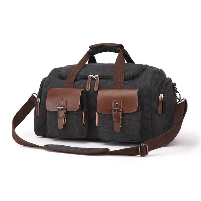 Canvas Travel Duffel Bag – 20–35L Weekend Bag for Gym, Travel & Outdoor Adventures