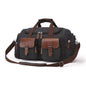Canvas Travel Duffel Bag – 20–35L Weekend Bag for Gym, Travel & Outdoor Adventures