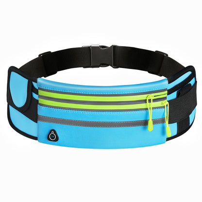 Waterproof Sports Fanny Pack – Double Zipper Running Waist Bag for Men & Women
