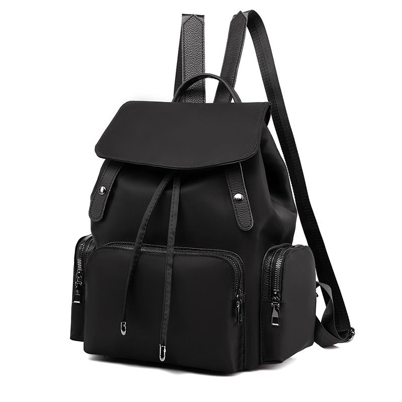 Women's Oxford Backpack – Large Capacity Drawstring School & Travel Bag