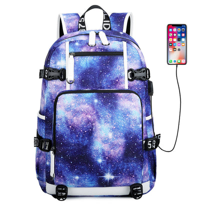 Kids & Teen School Backpack – Waterproof Oxford Bag for Middle School