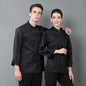 Professional Chef Jacket – Unisex Cotton Blend Coat for Kitchen & Culinary Work