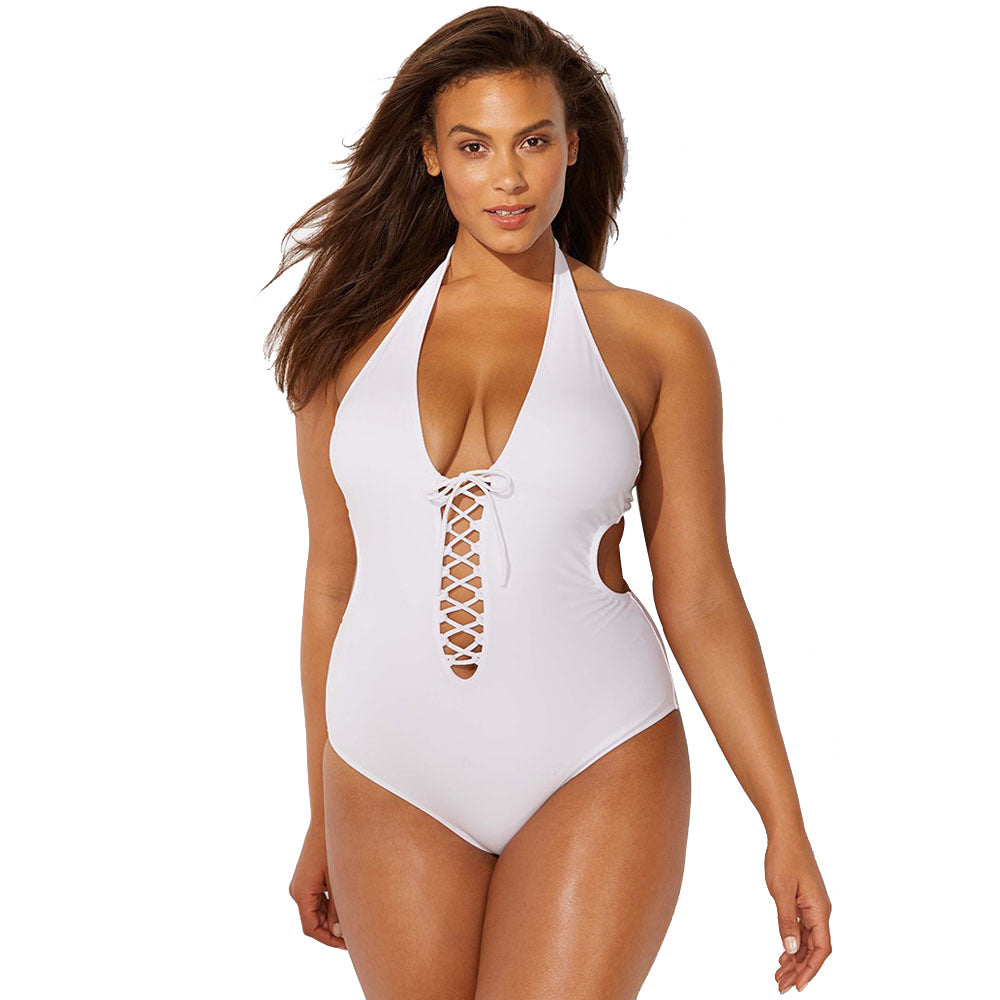 New One-piece Swimsuit Plus Sizes
