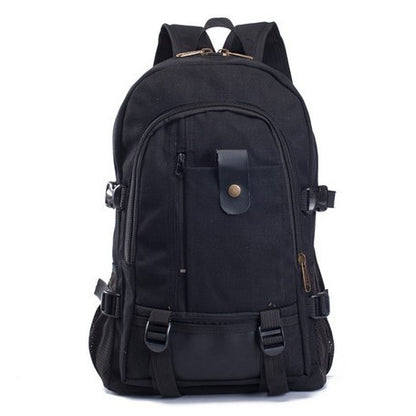 Men’s Canvas Backpack – Casual Student & Travel Bag