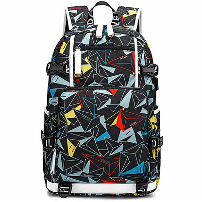 Kids & Teen School Backpack – Waterproof Oxford Bag for Middle School