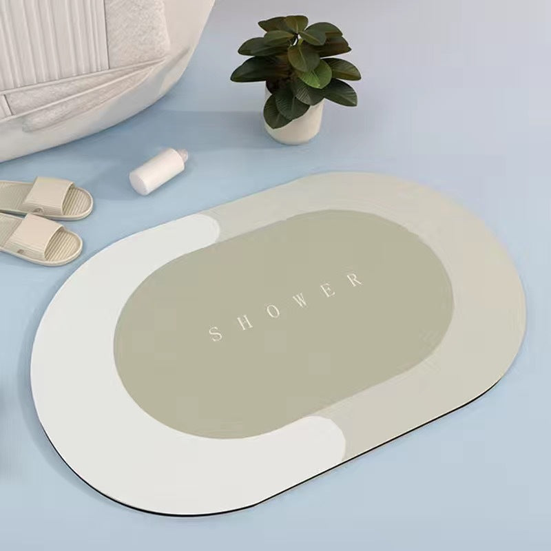 Super Absorbent Bath Mat – Quick-Dry Non-Slip Floor Rug for Bathroom, Kitchen & Entryway