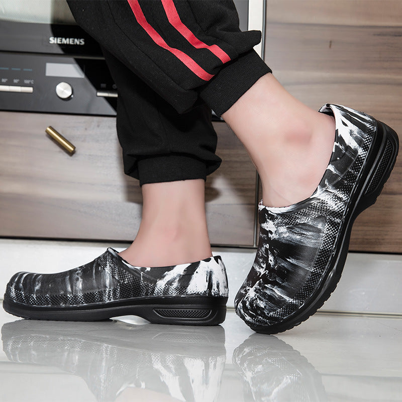 Men's Chef Work Shoes – Low-Top Kitchen Sneakers | 3 Colors, EU 39–49