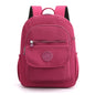 Women's Waterproof Nylon Backpack – 20-35L Large Capacity School & Daily Bag