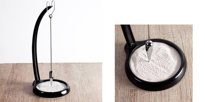 Gravity Sand Pendulum Desktop Toy – Stress Relief, STEM Desk Décor