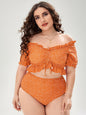 Women's Plus Size Bikini Set | Two-Piece Swimsuit XL–4XL