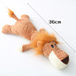 Plush Squeaky Dog Toy – Elephant, Lion & Wolf Designs