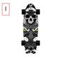 Fishtail Maple Skateboard — 21 Graphic Designs, 28" Deck