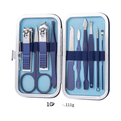 Stainless Steel Nail Care & Manicure Set — 7 to 20 Pieces