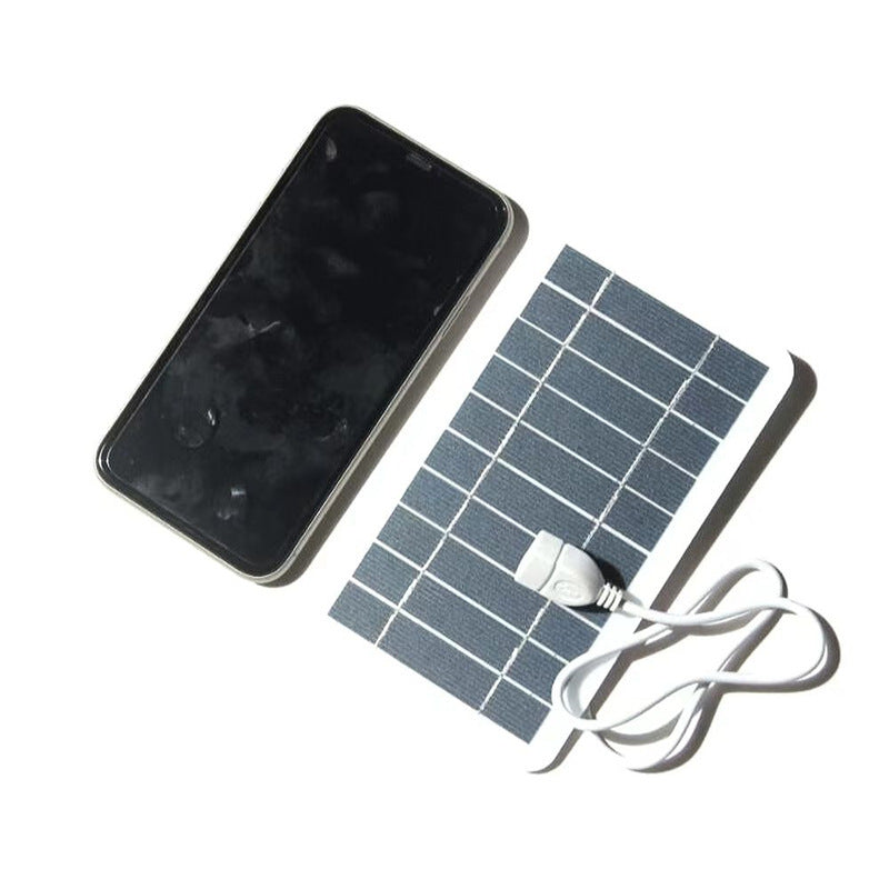 2W 5V Portable Solar Panel Charger – USB, Compact & Lightweight