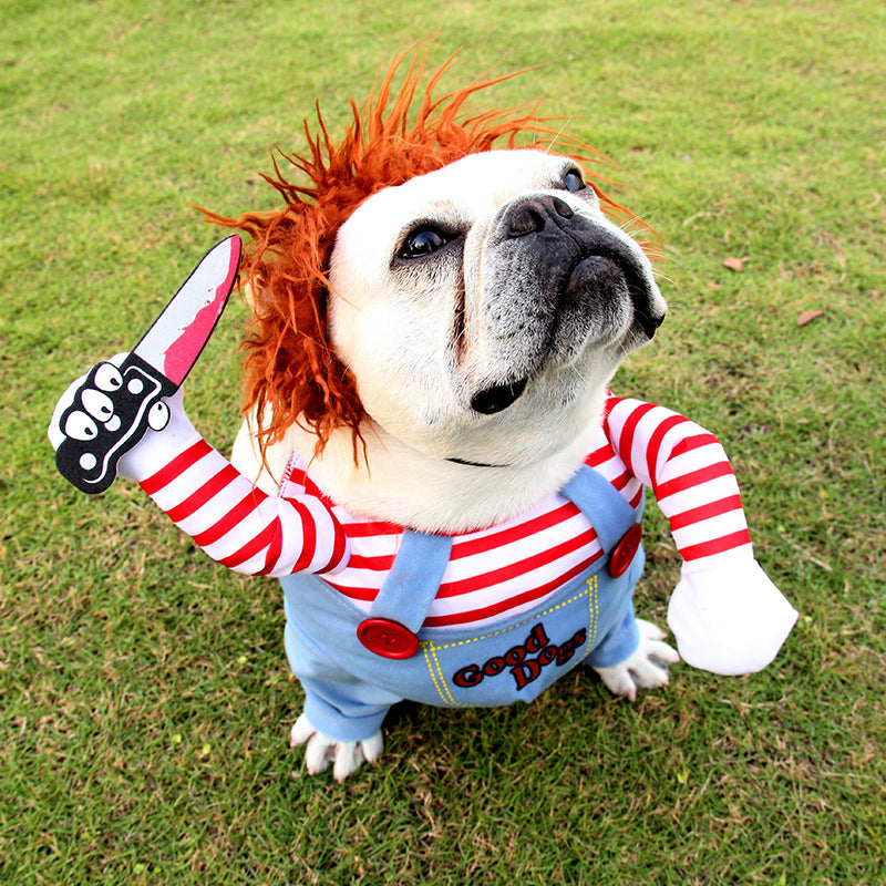 Halloween Pet Costume — Funny Cosplay Outfit, S–XL
