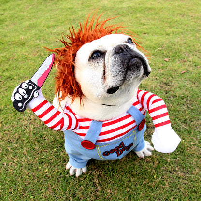 Halloween Pet Costume — Funny Cosplay Outfit, S–XL