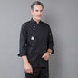 Men's & Women's Chef Coat – Long Sleeve Kitchen Jacket for Professionals