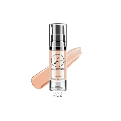 Full Coverage Liquid Foundation & Concealer — 6 Shades