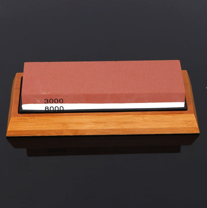 Professional Whetstone Knife Sharpener – 3000/8000 Grit Dual-Sided Sharpening Stone