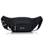 Men's Waterproof Nylon Waist Bag – Crossbody Fanny Pack, 4 Colors