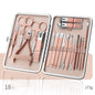 Stainless Steel Nail Care & Manicure Set — 7 to 20 Pieces