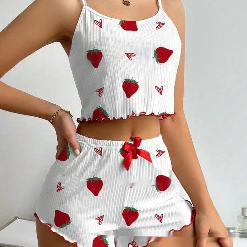 Women's Sleeveless Pajama Set – Shorts & Tank Top, S–XXXL