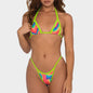 Women's Digital Print Bikini Set | Colorful Two-Piece Swimsuit