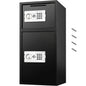 VEVOR 2.6 Cu Ft Double Door Security Safe – Digital Lock, Black