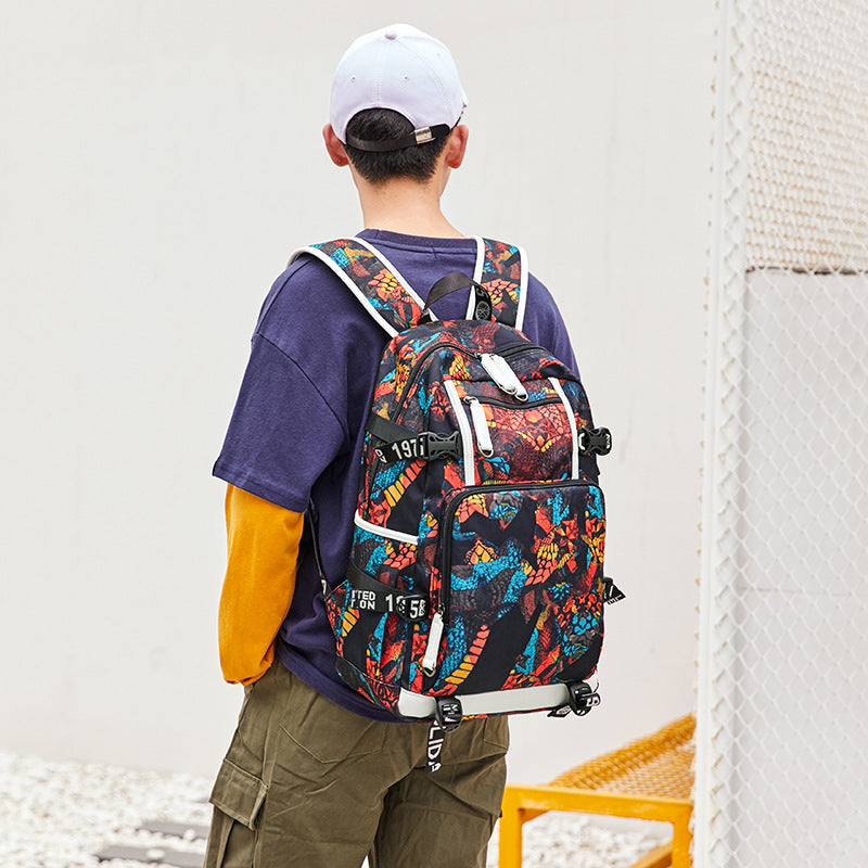 Kids & Teen School Backpack – Waterproof Oxford Bag for Middle School