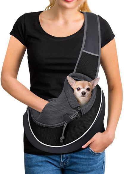 Breathable Pet Carrier Bag — Oxford, 5 Colors, S & M