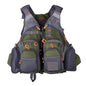 Fishing Life Vest with 11 Pockets – Breathable Flotation Jacket for Kayak, Fly & Canoe Fishing