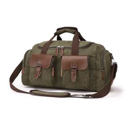 Canvas Travel Duffel Bag – 20–35L Weekend Bag for Gym, Travel & Outdoor Adventures