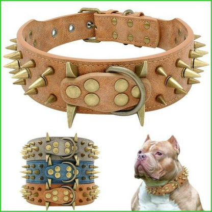Adjustable Dog Collar — Anti-Bite, 3 Colors, Sizes S–XL