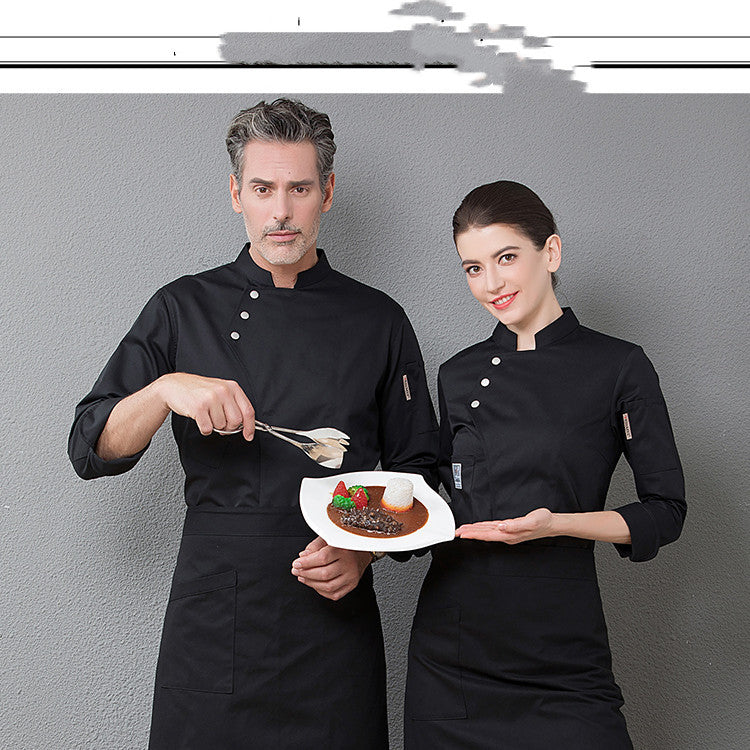 Fire-Resistant Chef Jacket – Professional Kitchen Workwear | 4 Colors, M–4XL