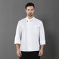 Men's & Women's Long-Sleeve Chef Coat – Restaurant & Catering Kitchen Uniform