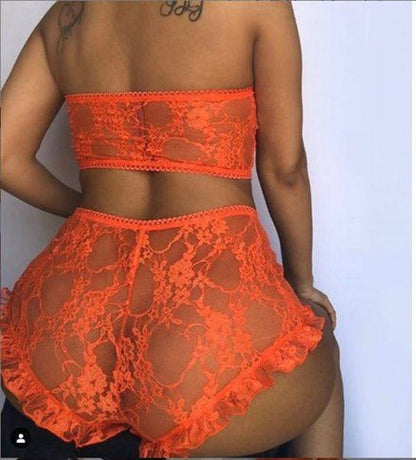 Sexy Lingerie Set for Women – Sheer Bodysuit