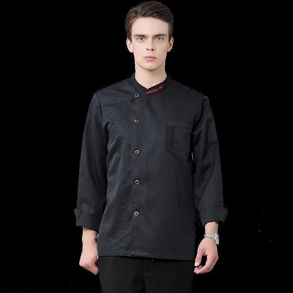 Professional Chef Jacket – Unisex Cotton Blend Coat for Kitchen & Culinary Work