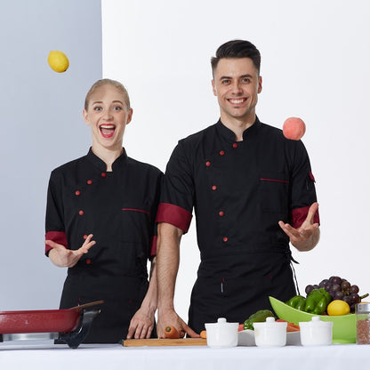 Long Sleeve Chef Jacket – Professional Restaurant & Hotel Kitchen Uniform