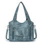 Large Capacity Crossbody Bag for Women – Retro PU Shoulder Purse