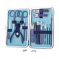 Stainless Steel Nail Care & Manicure Set — 7 to 20 Pieces