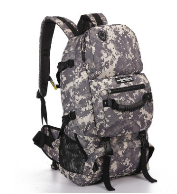 36–55L Oxford Hiking Backpack – Large Capacity Outdoor Pack for Men & Women