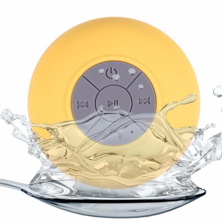 Mini Waterproof Bluetooth Speaker – IPX Rated, 6-Hour Battery, LED Option