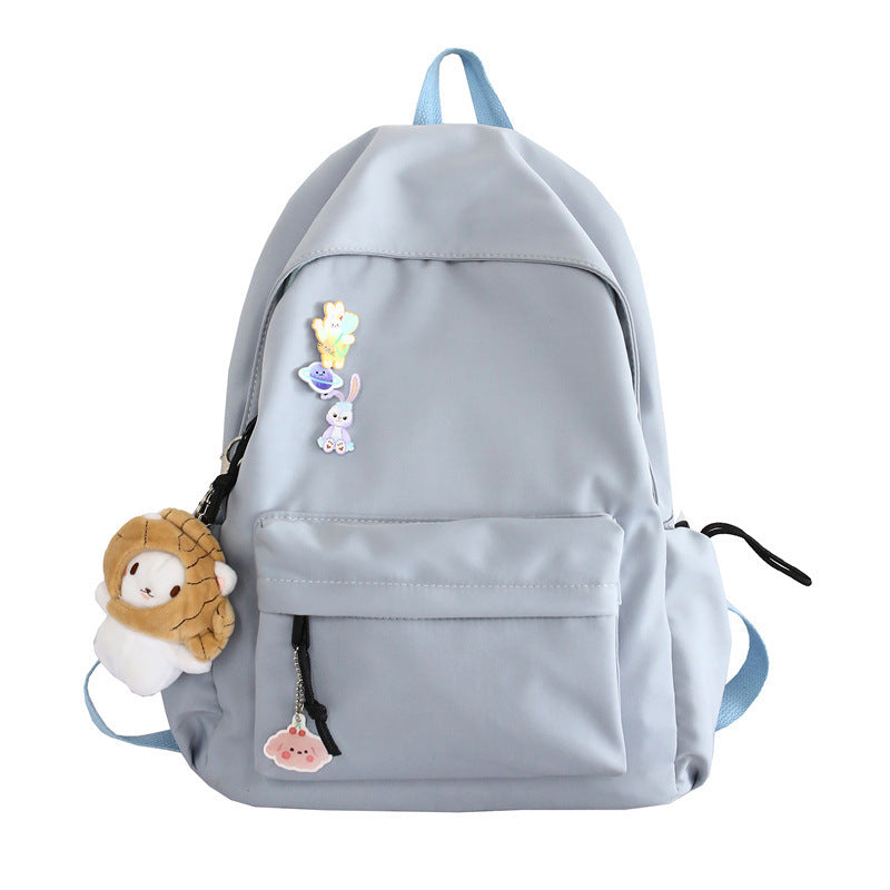 Large Nylon Backpack for Women – 20-35L College School Bag