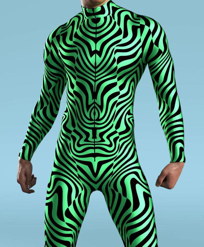 3D Digital Print Cosplay Jumpsuit – Anime & Street Style One-Piece Costume