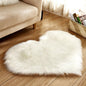 Plush Heart Shaped Fluffy Rug – Non-Slip Soft Carpet for Living Room & Home Decor