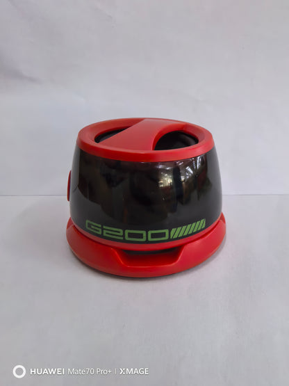 Portable Bluetooth Speaker with RGB Lighting – Magnetic Mini Speaker with Phone Stand, 7-Hour Battery