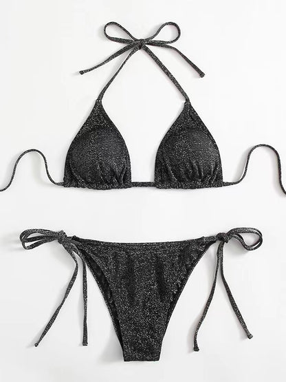 Bandage Bikini Set — 6 Colors, Sizes XS–XL